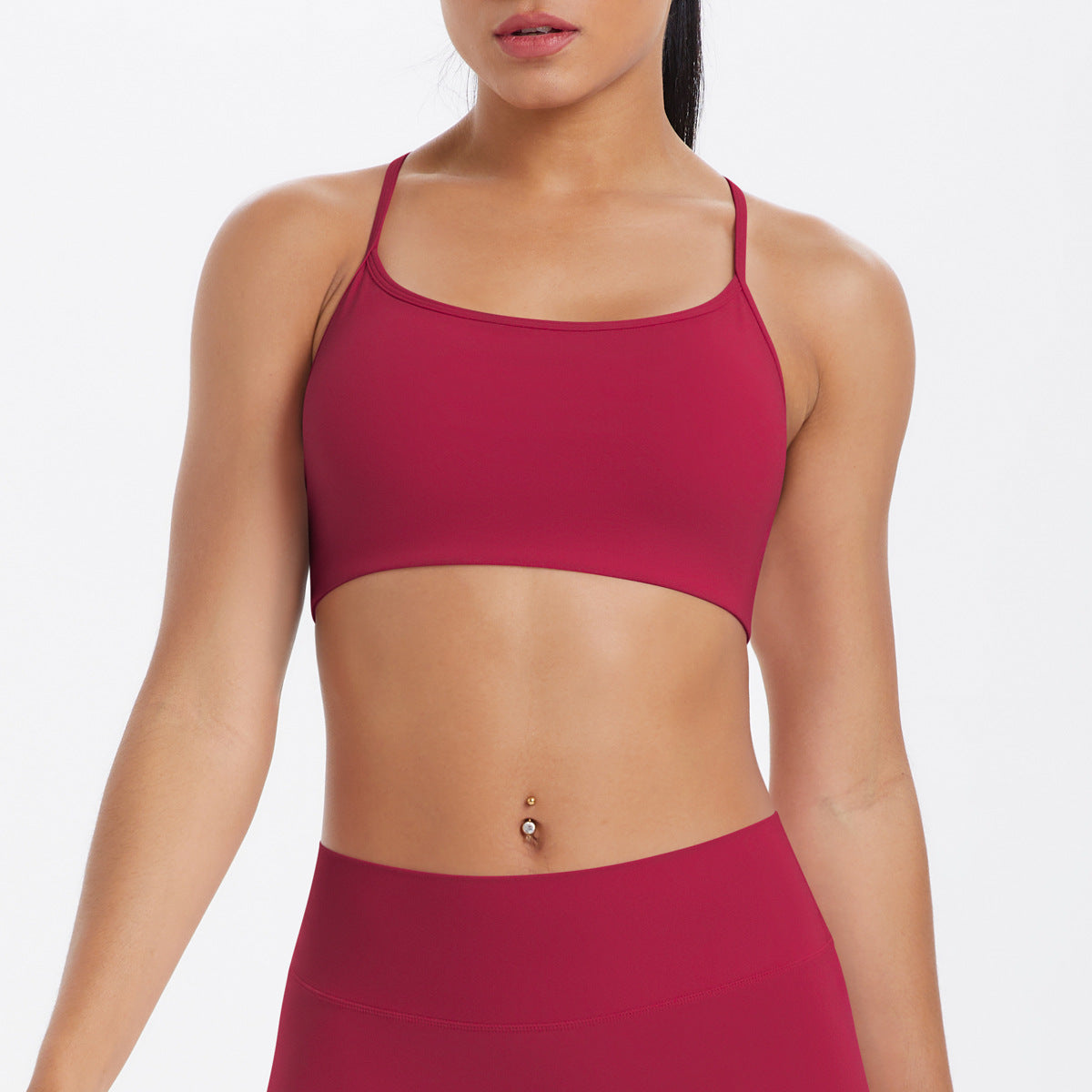 Crossback Push-Up Sports Bra