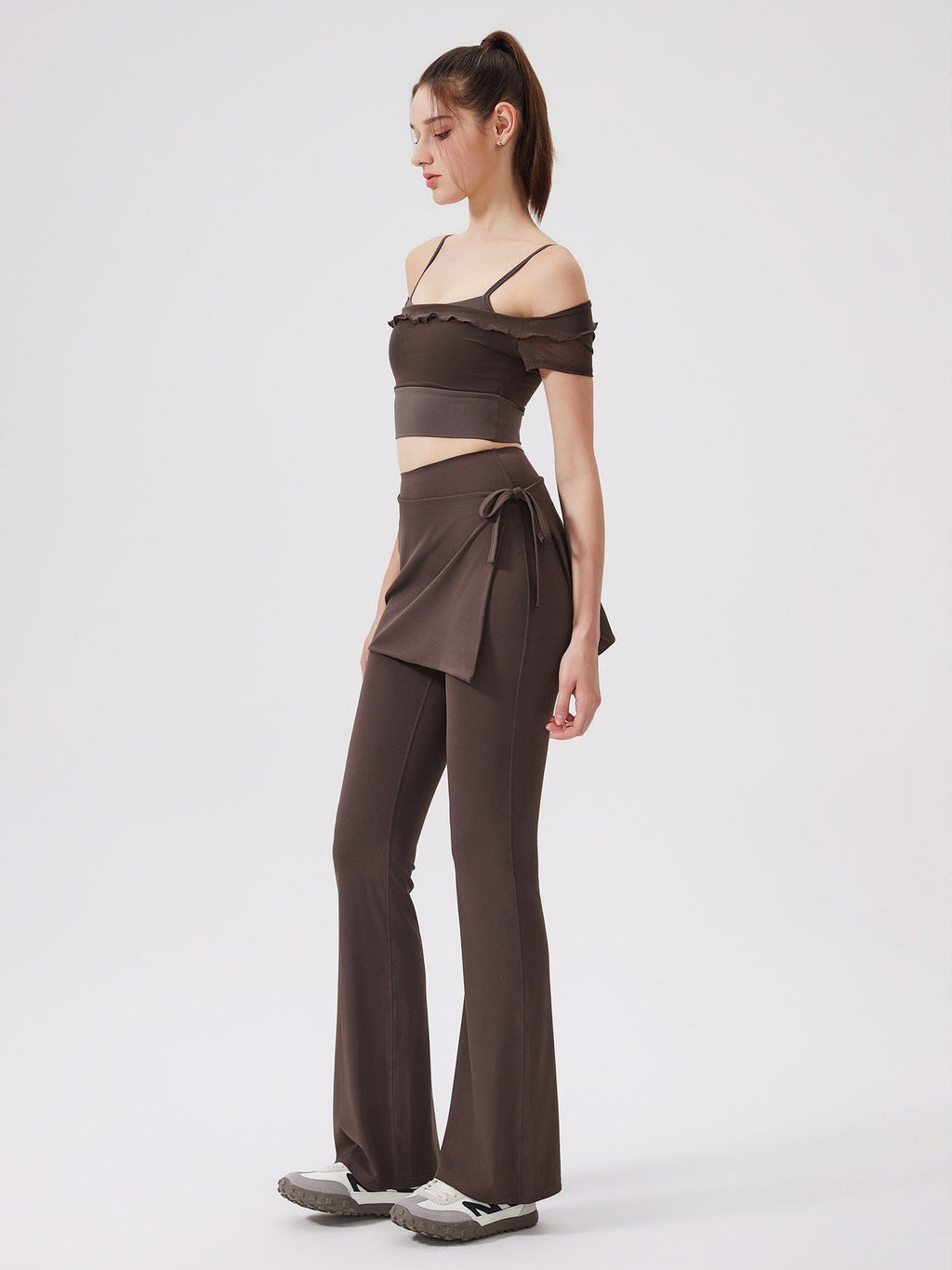 Luxe Crop Sports Bra