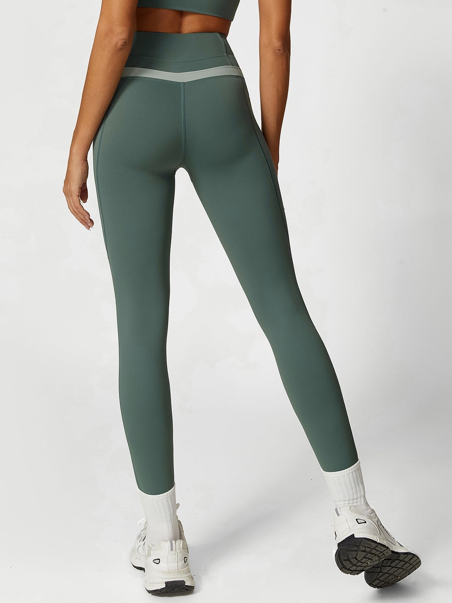 Salvia Officinalis Leaf Frost Color Trousers