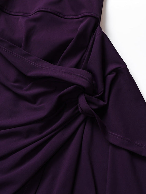 Asymmetric Cutout Sports Dress