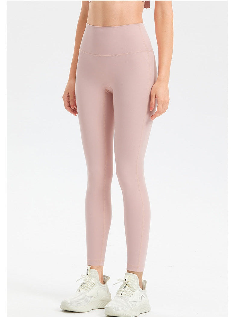 Yoga-Leggings mit hohem Bund