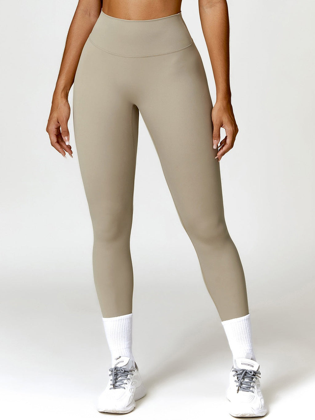 Hochgeschnittene, schnelltrocknende Yoga-Leggings