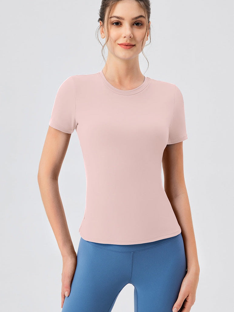 Yoga-Brustpolster-T-Shirt