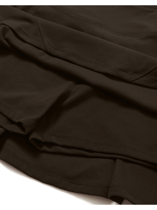 A-Line High-Waist Yoga Skirt