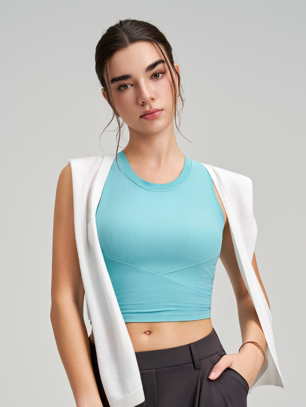 I-Shaped Back Sports Bra