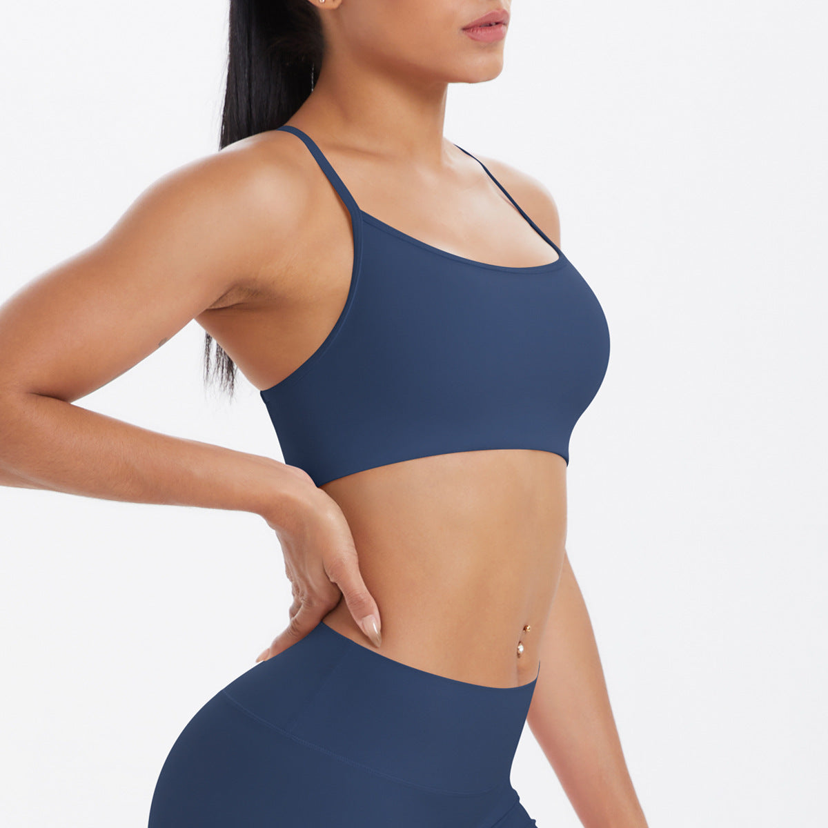Crossback Push-Up Sports Bra