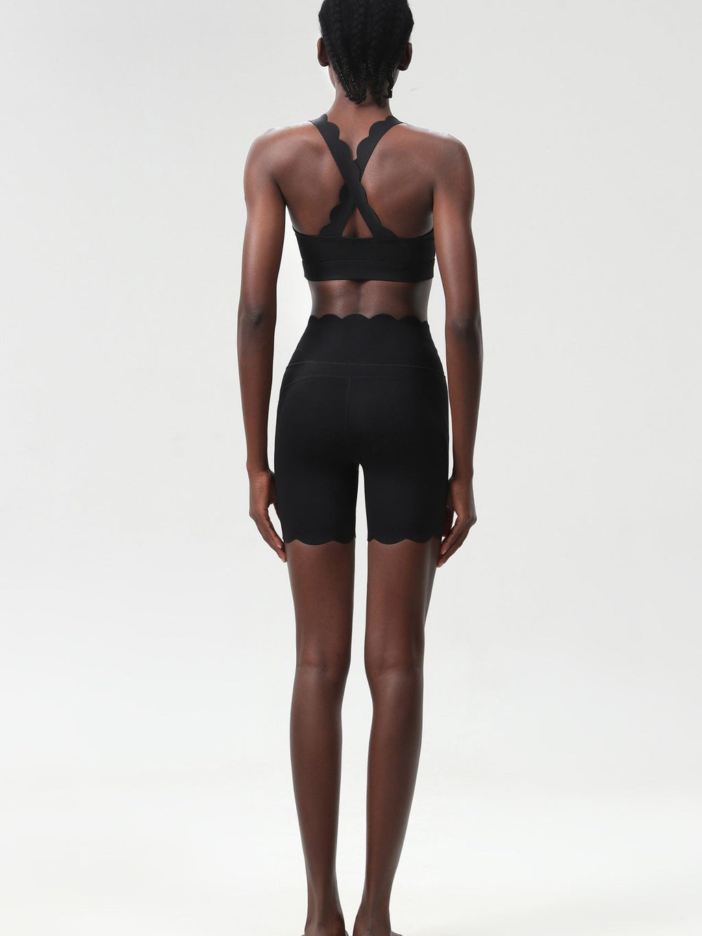 بنطال يوغا عالي الخصر