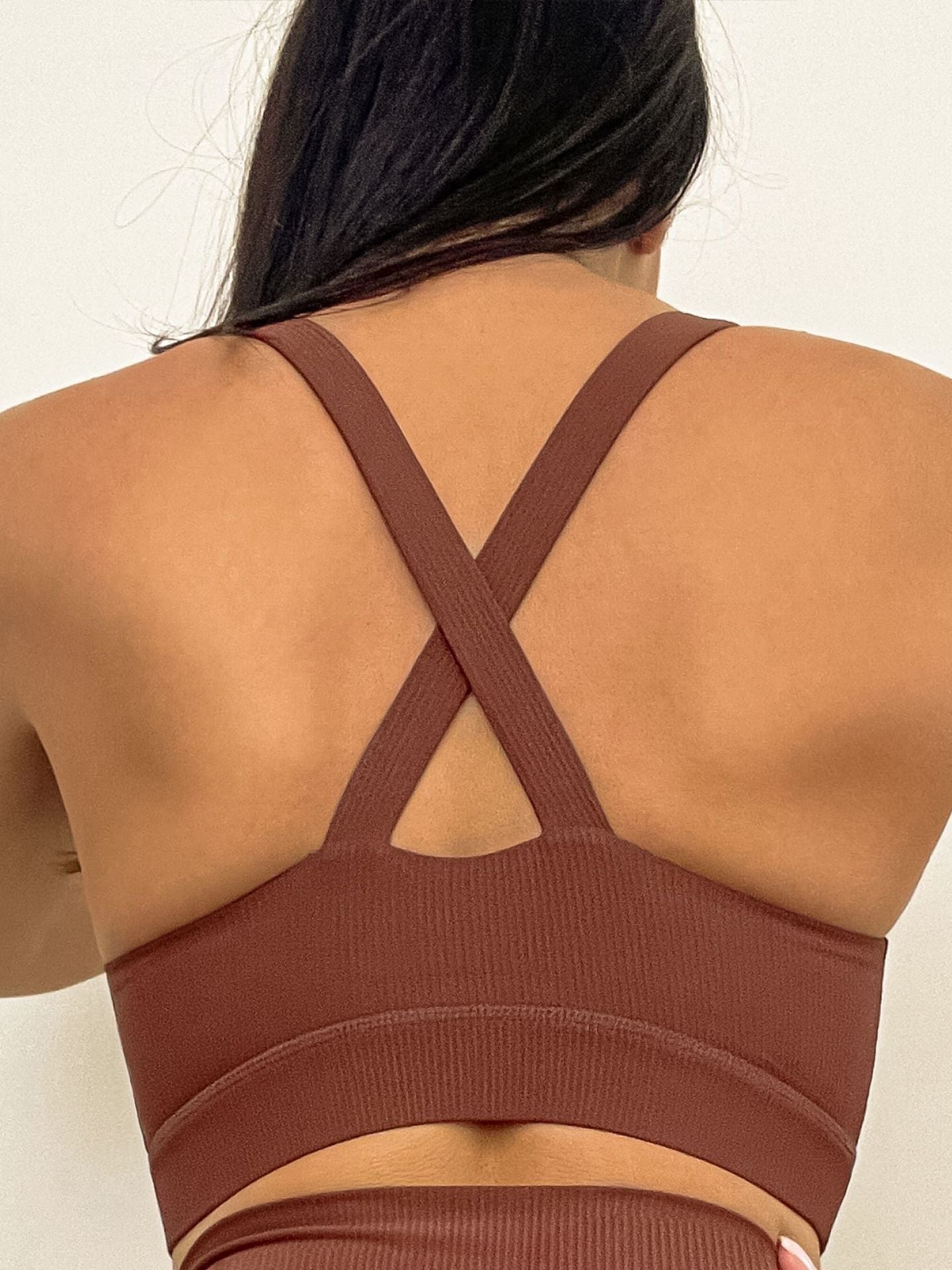 Cappuccino Hole-Digging Bra