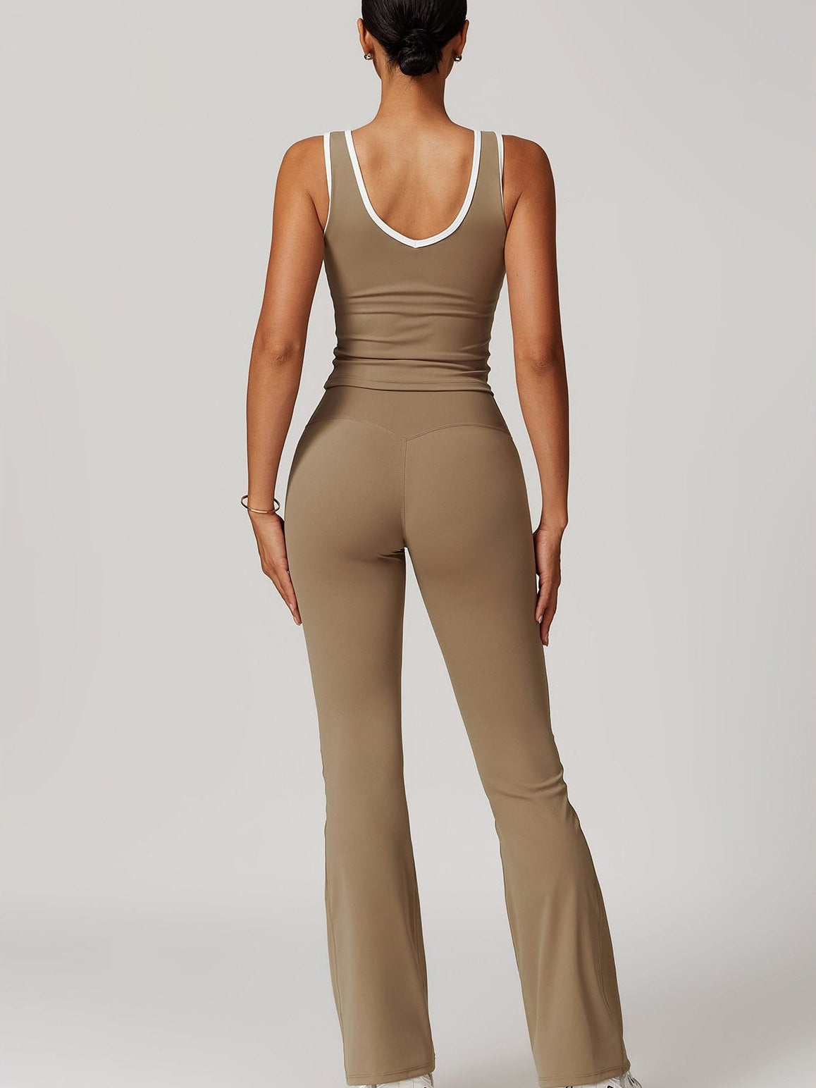 Backless Patchwork Tank