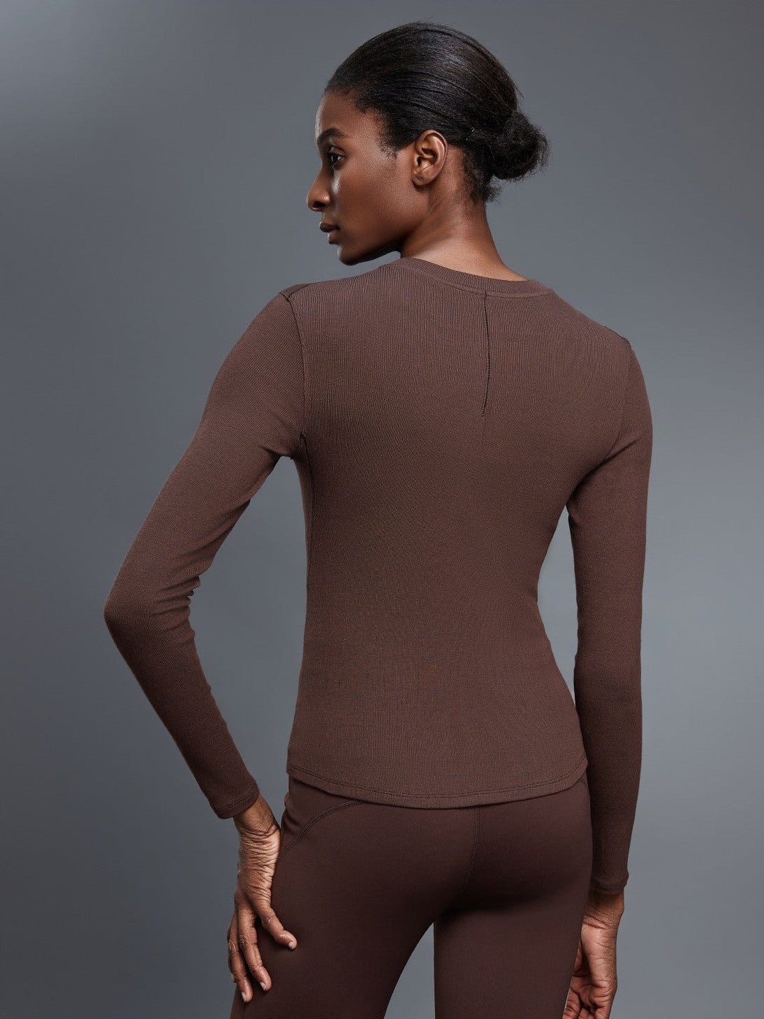 Henley Langarm-T-Shirt