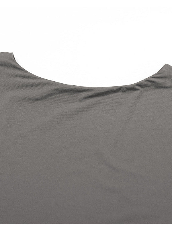 Yoga Langarm-Crop-Top