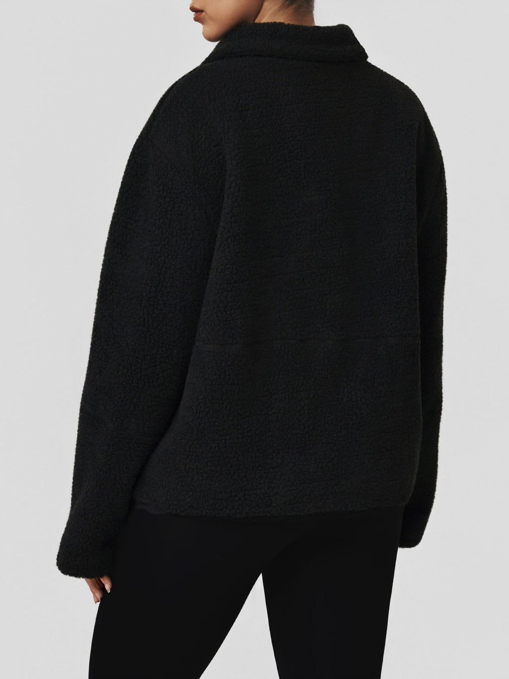 Turn-Down Collar Coat