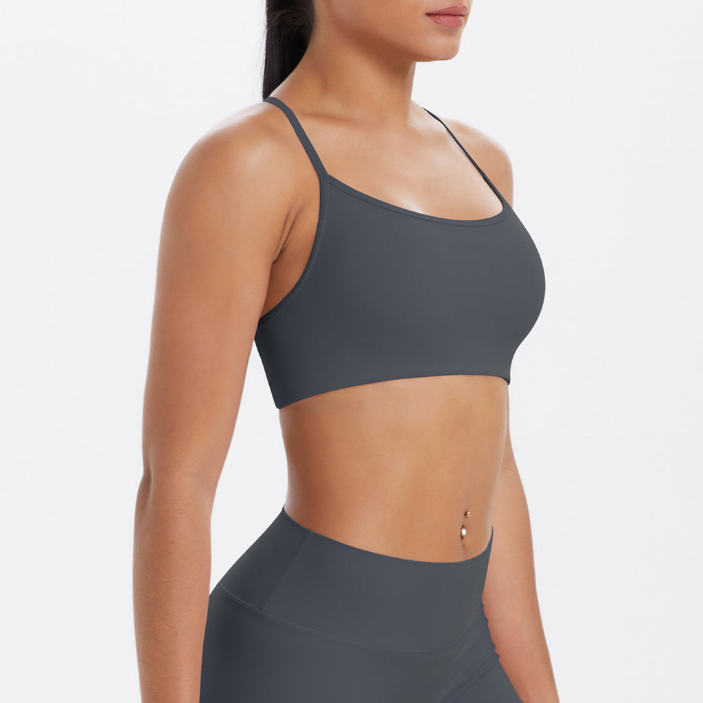 Crossback Push-Up Sports Bra