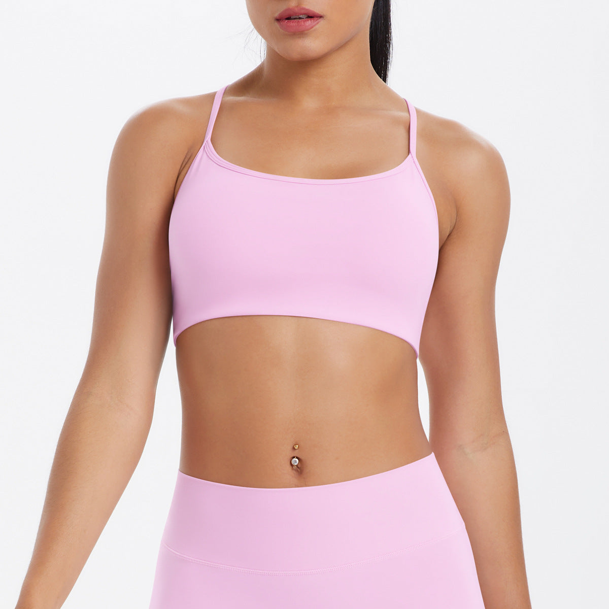 Crossback Push-Up Sports Bra