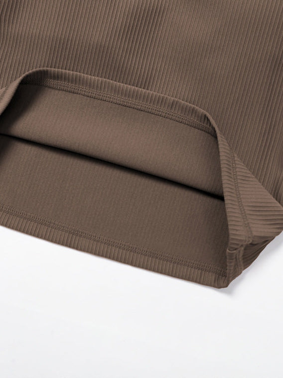 قميص يوغا ضيق الظهر