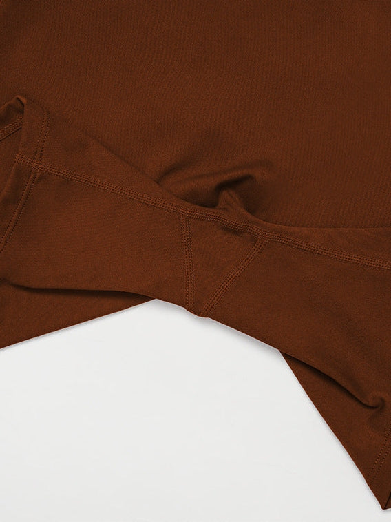 شورت يوغا عالي الخصر