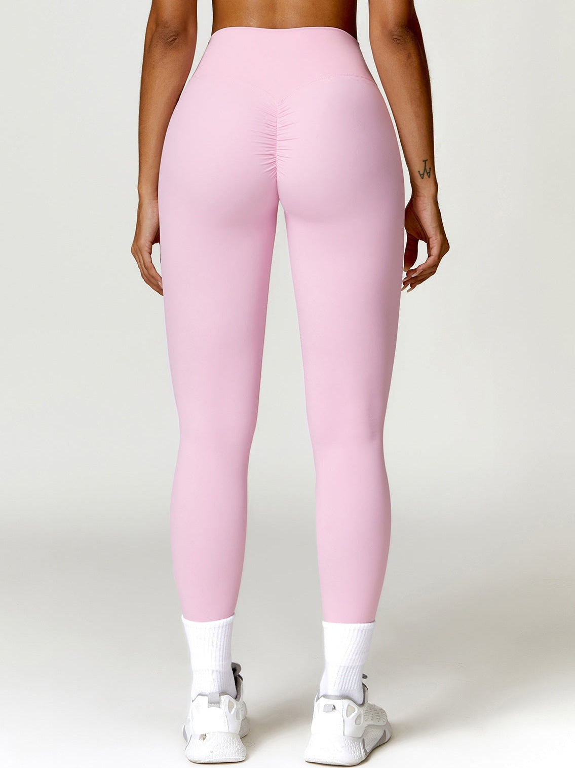 Hochgeschnittene, schnelltrocknende Yoga-Leggings