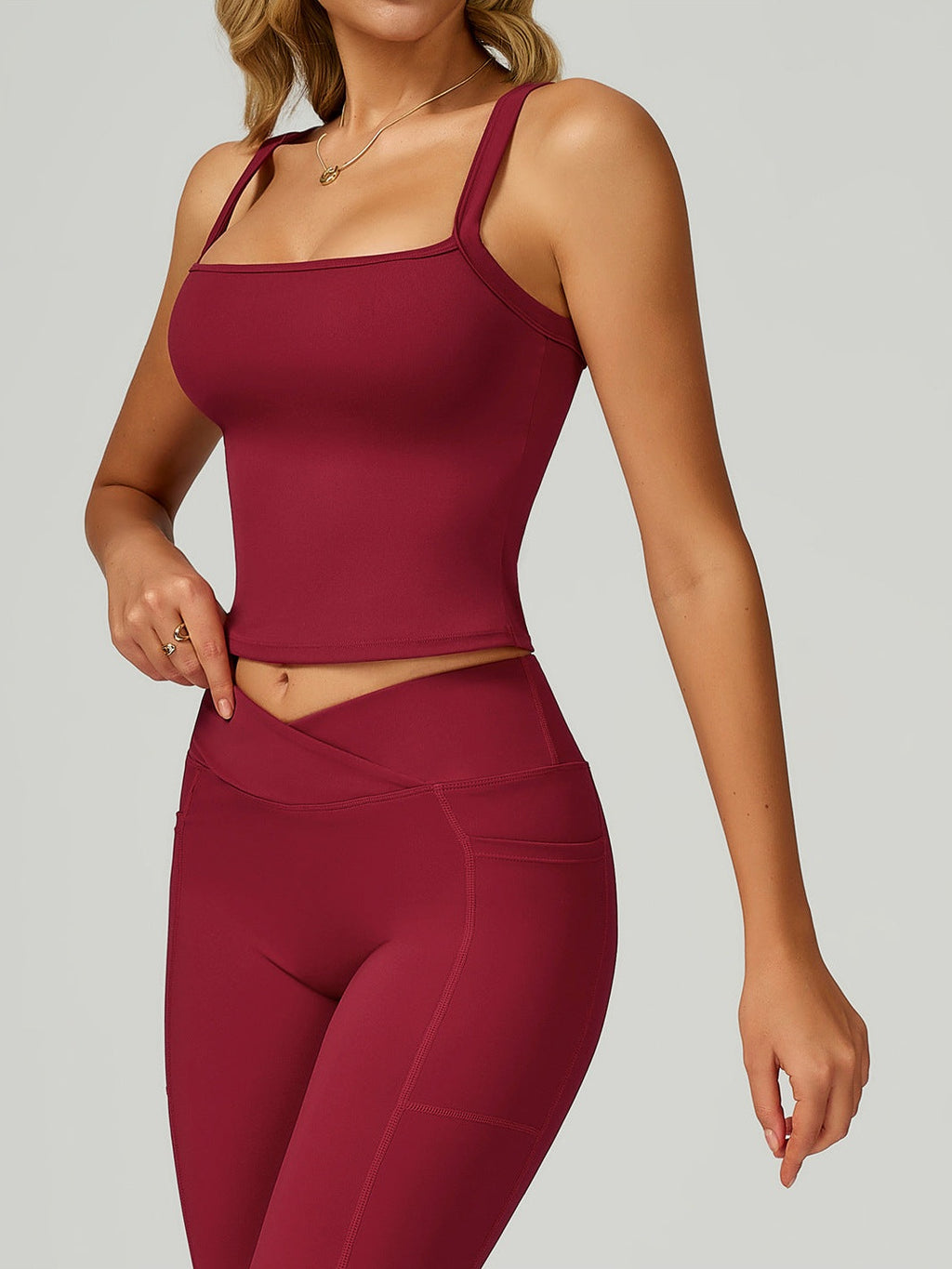 خزان يوغا مزدوج الكتفين