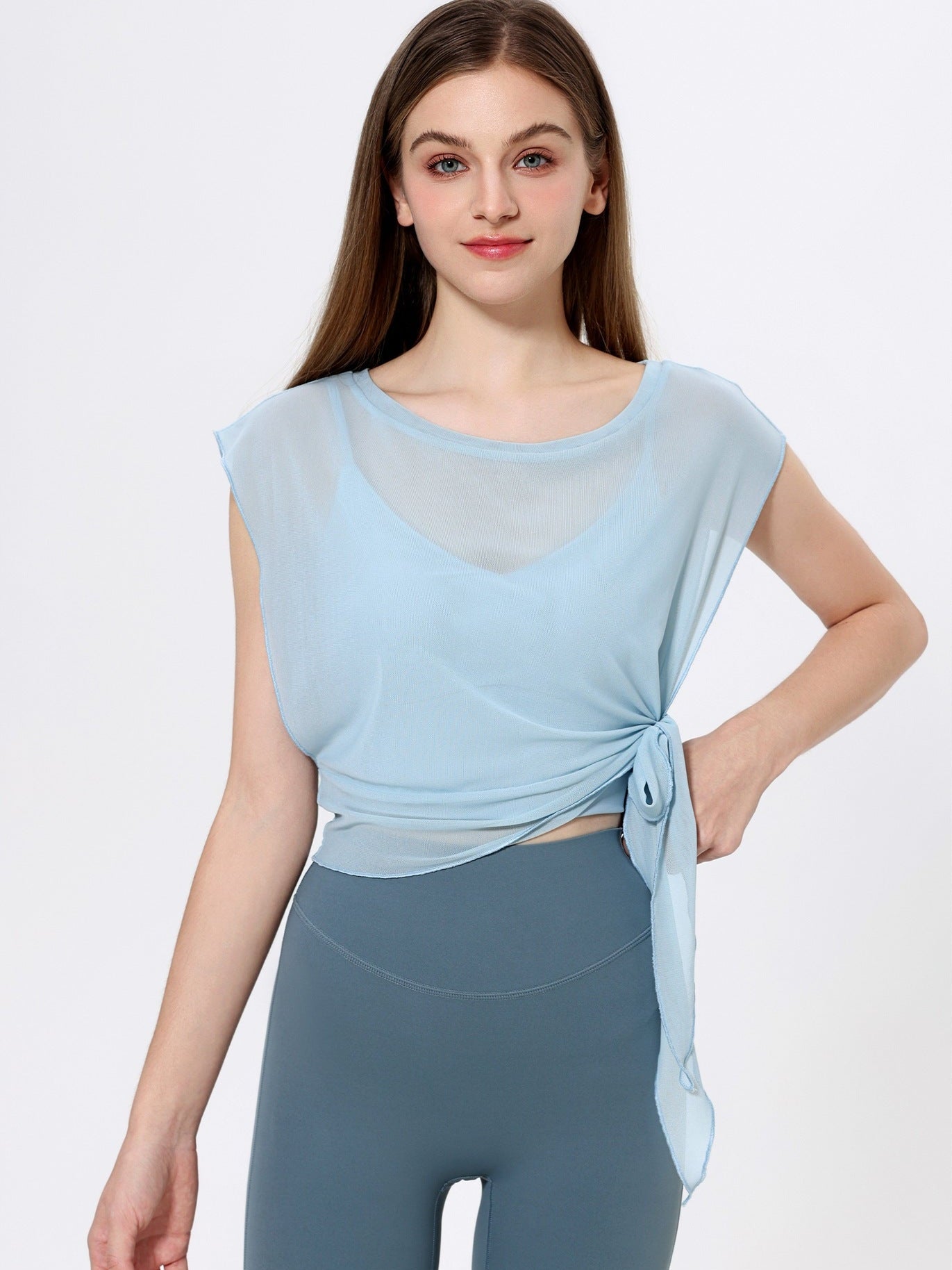 طقم يوغا مكون من قطعتين