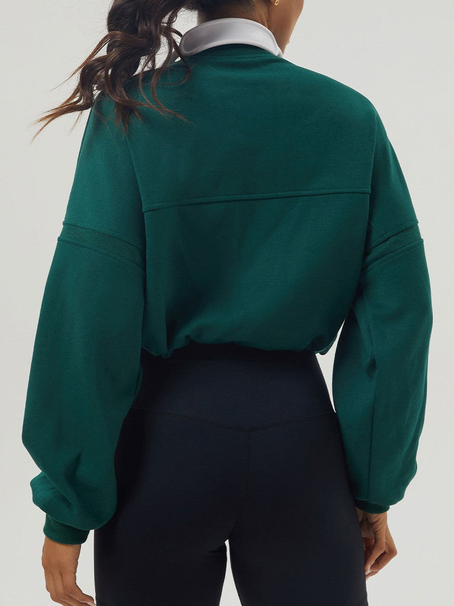 Sporty Half Zip Jacket