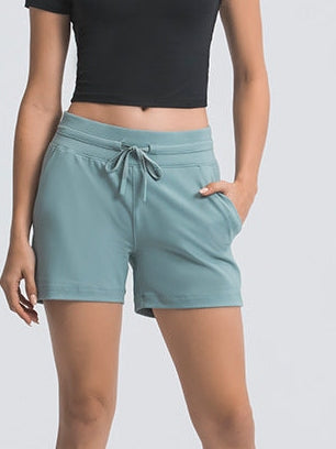 شورت يوغا برباط خصر