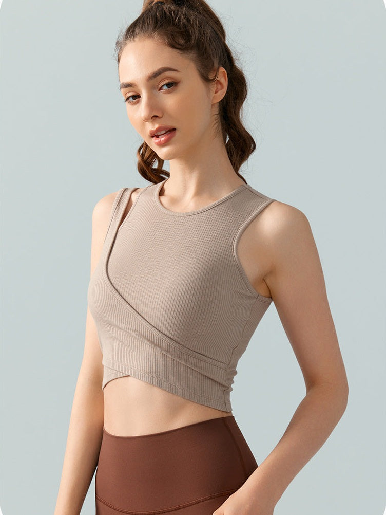 قميص يوغا قصير