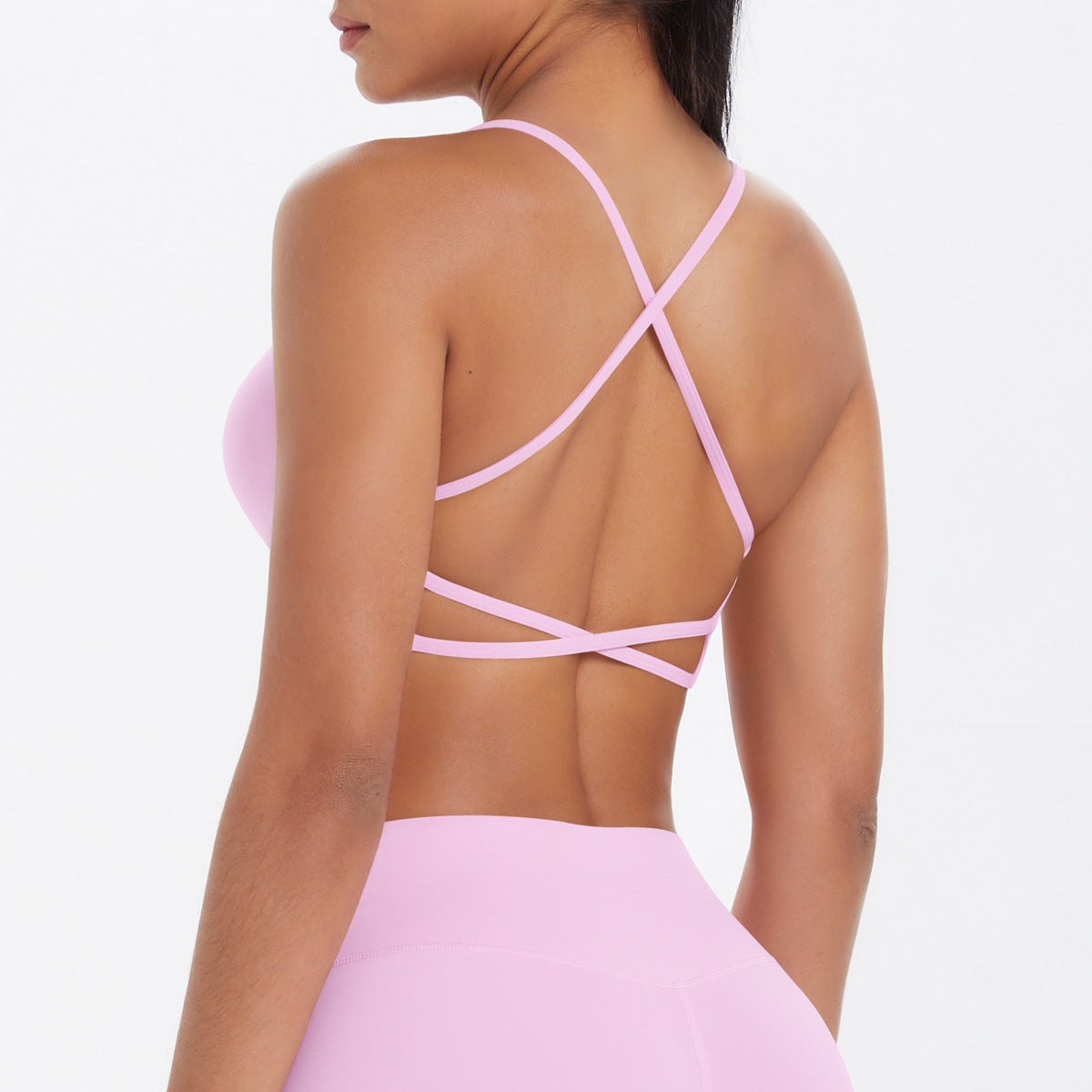 Crossback Push-Up Sports Bra