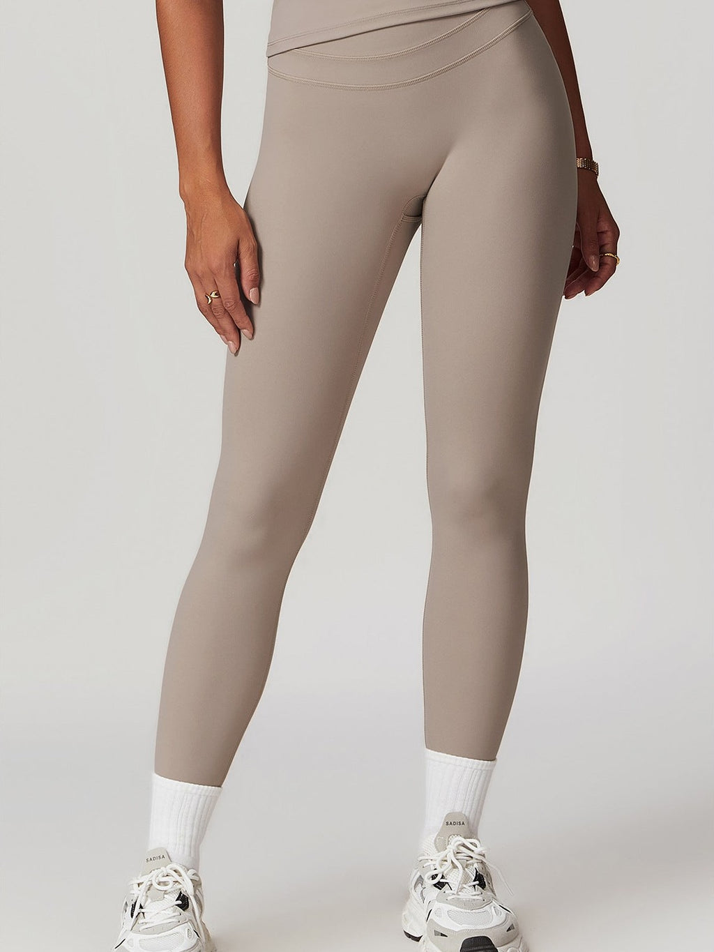 بنطال يوغا عالي الخصر