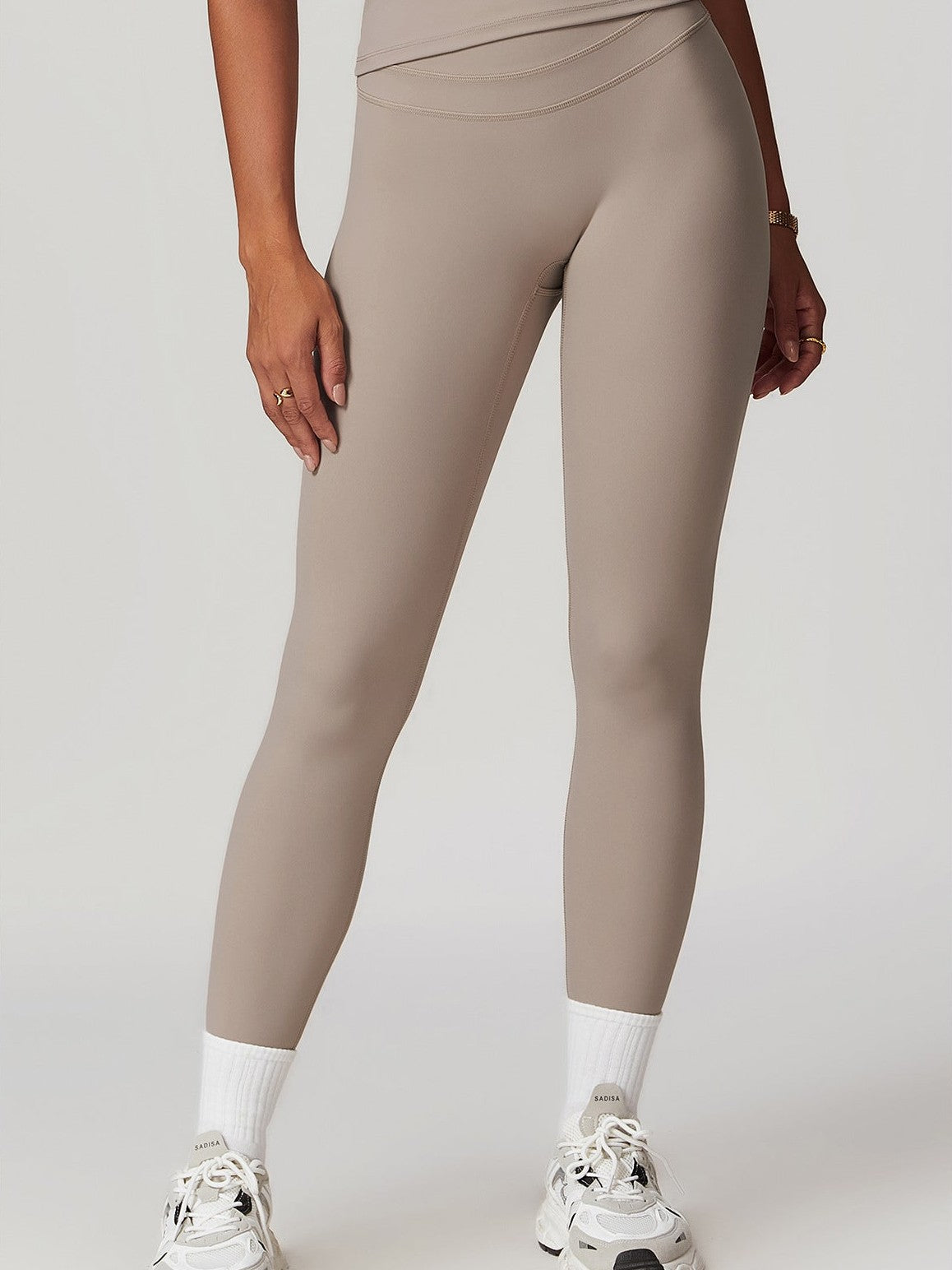 بنطال يوغا عالي الخصر