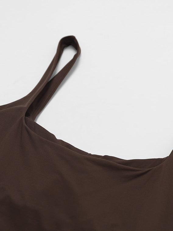 قميص يوغا بدون أكمام