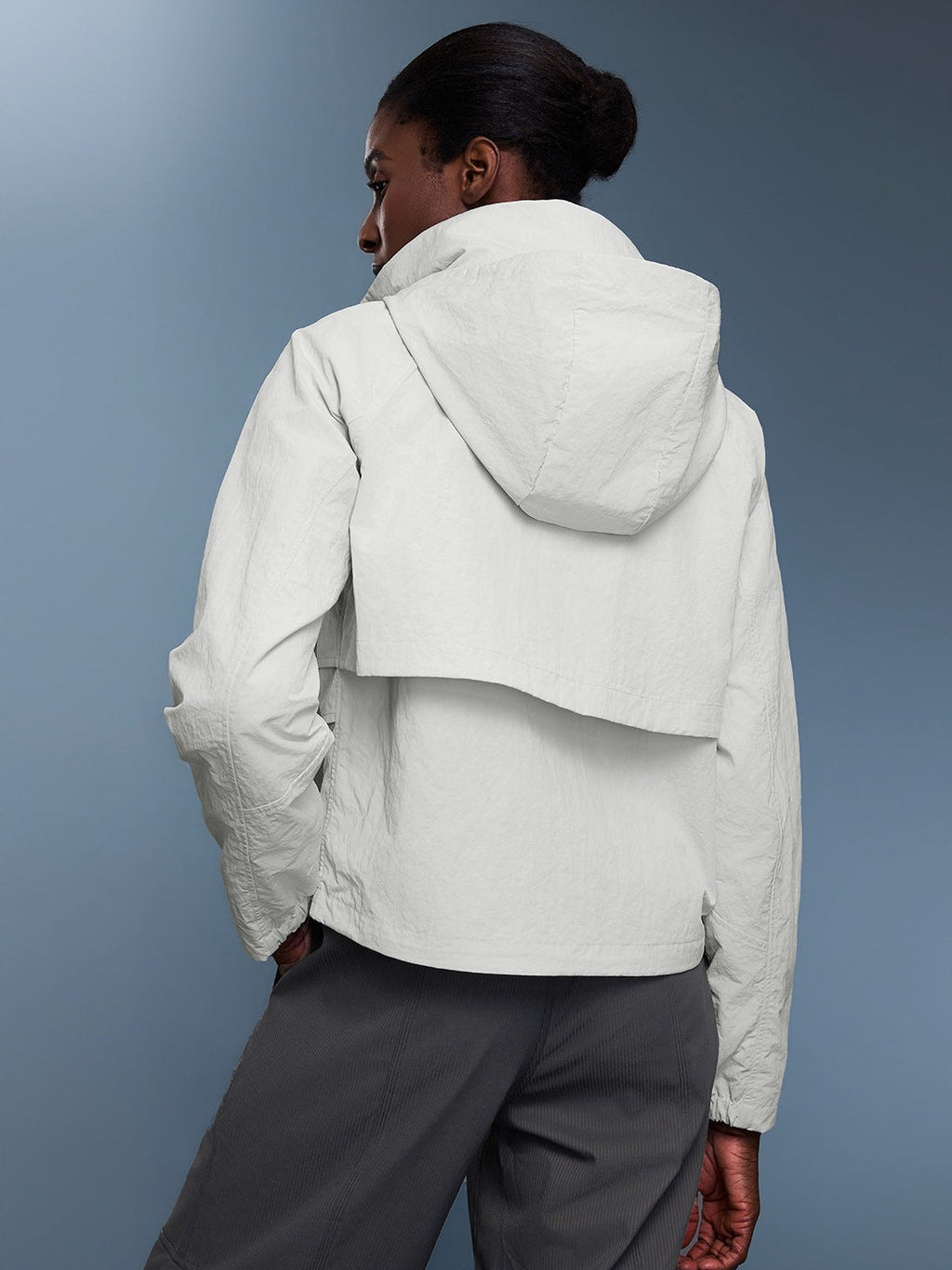 Hooded Windbreaker Jacket