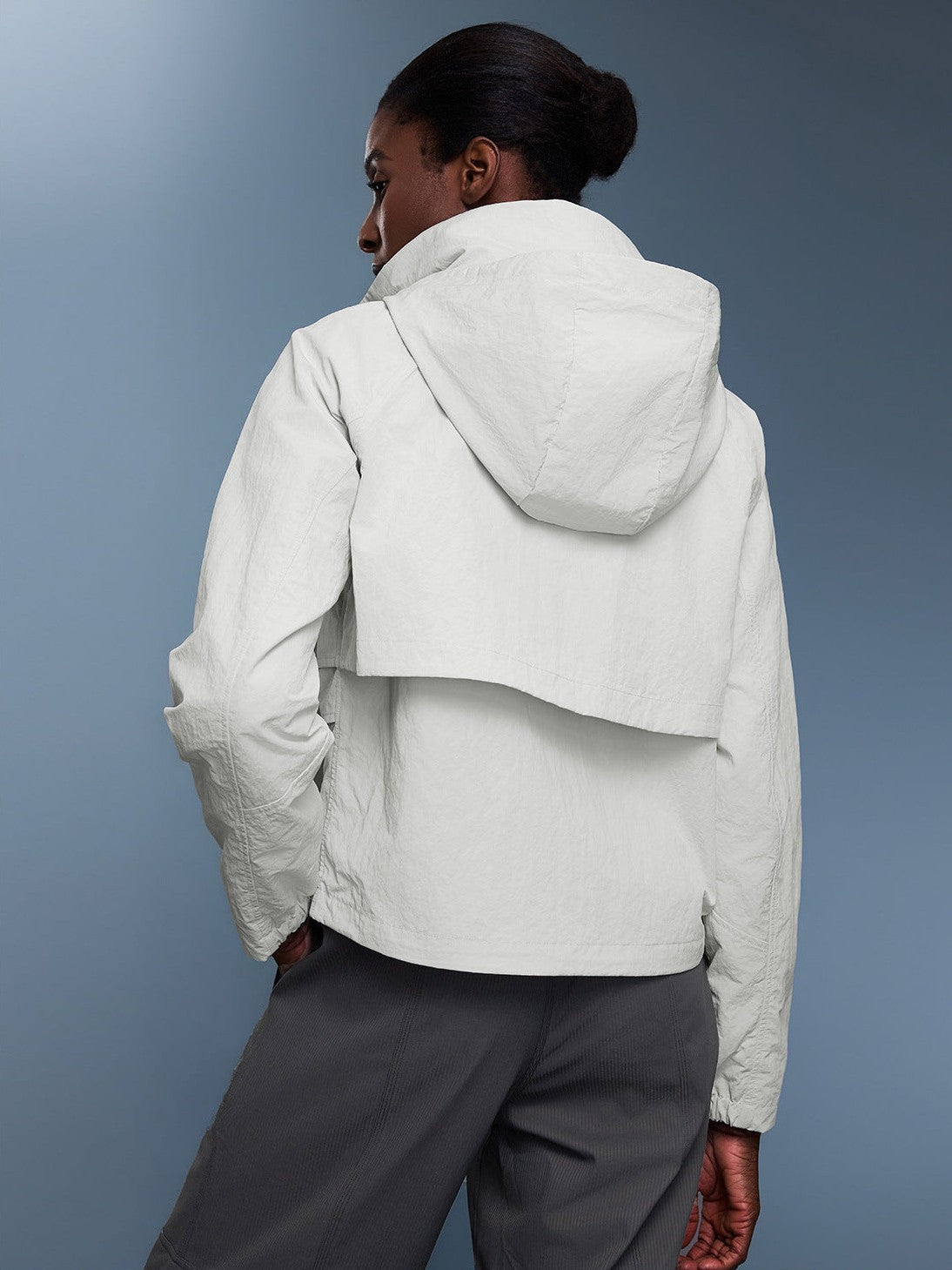 Hooded Windbreaker Jacket