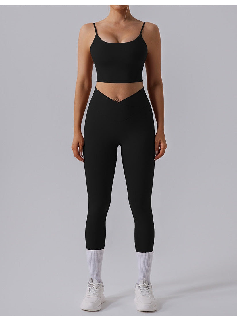 High-Rise-Laufleggings