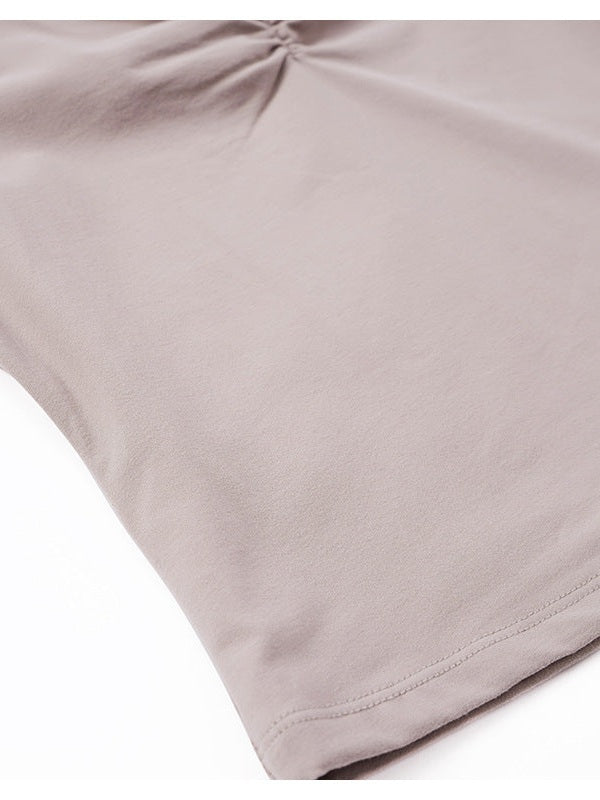 Ruched Back Sports Bra