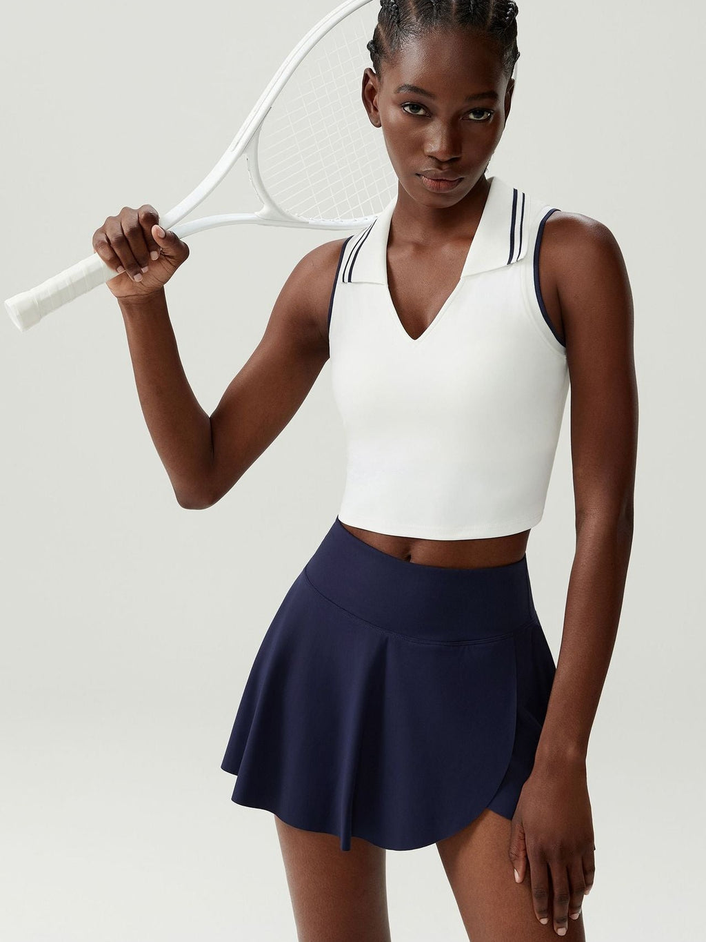 قميص داخلي بياقة واقفة