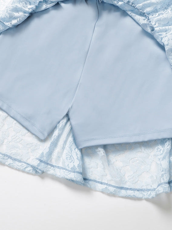 Sportkleid mit Raffungen und Reißverschluss