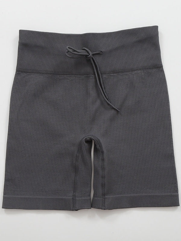 Gray Nude Feel Yoga Shorts] Shorts