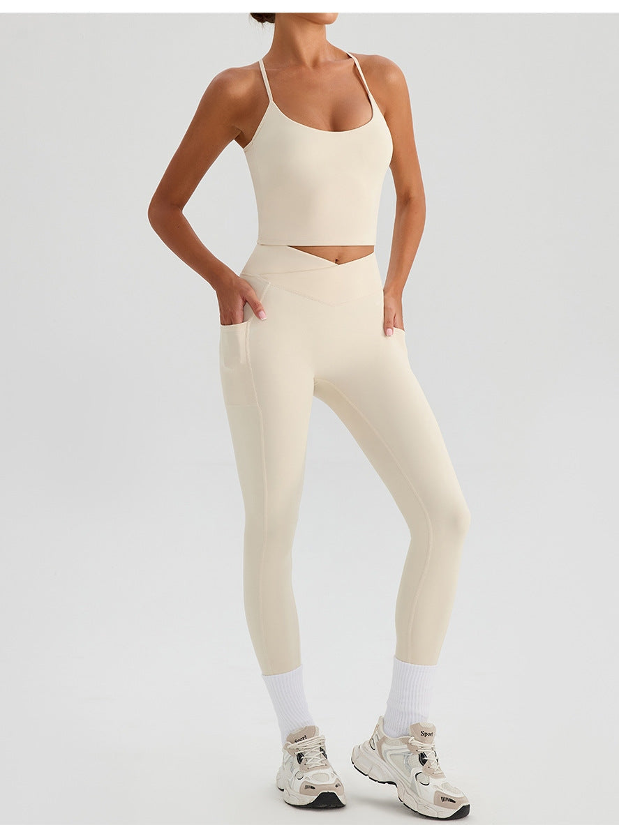 Backless Lace-Up Tank