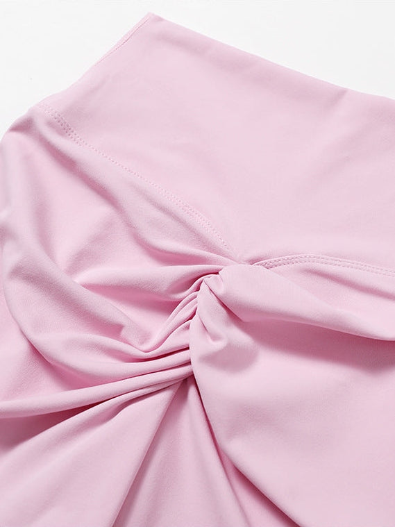 Yoga-Shorts mit hohem Bund