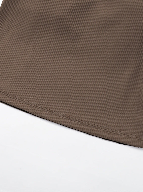 قميص يوغا ضيق الظهر