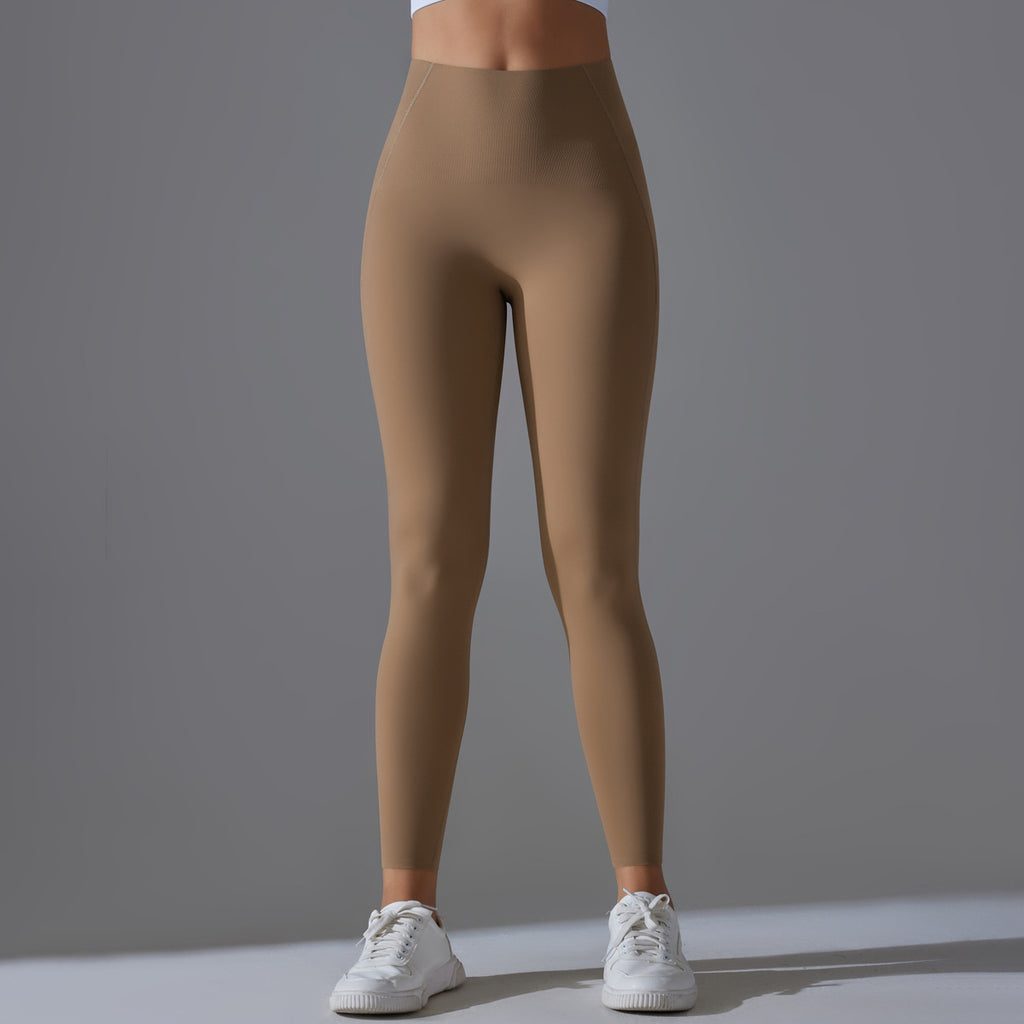 بنطال ضيق عالي الخصر