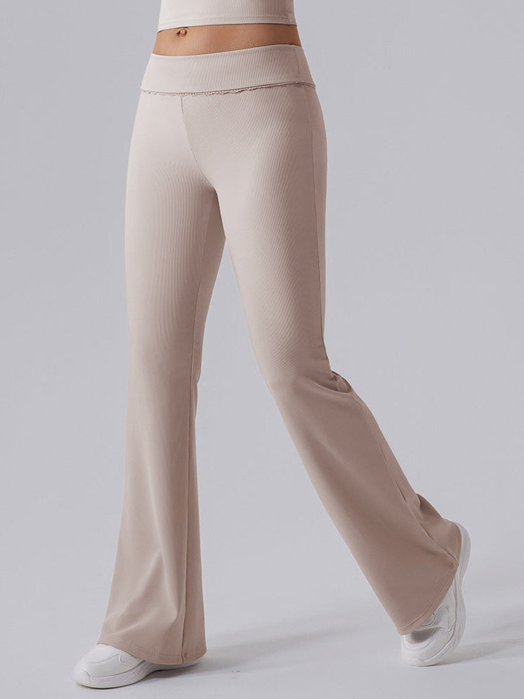 High Waist Bell-Bottom Pants