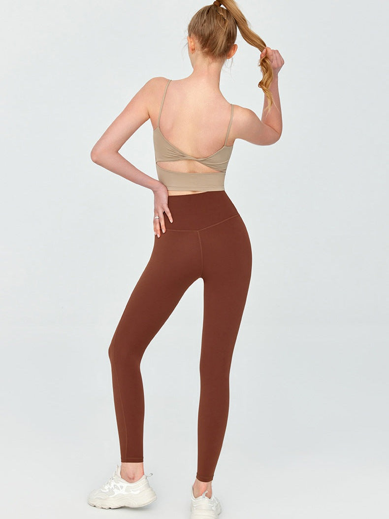 Yoga Tank with Chest Pad