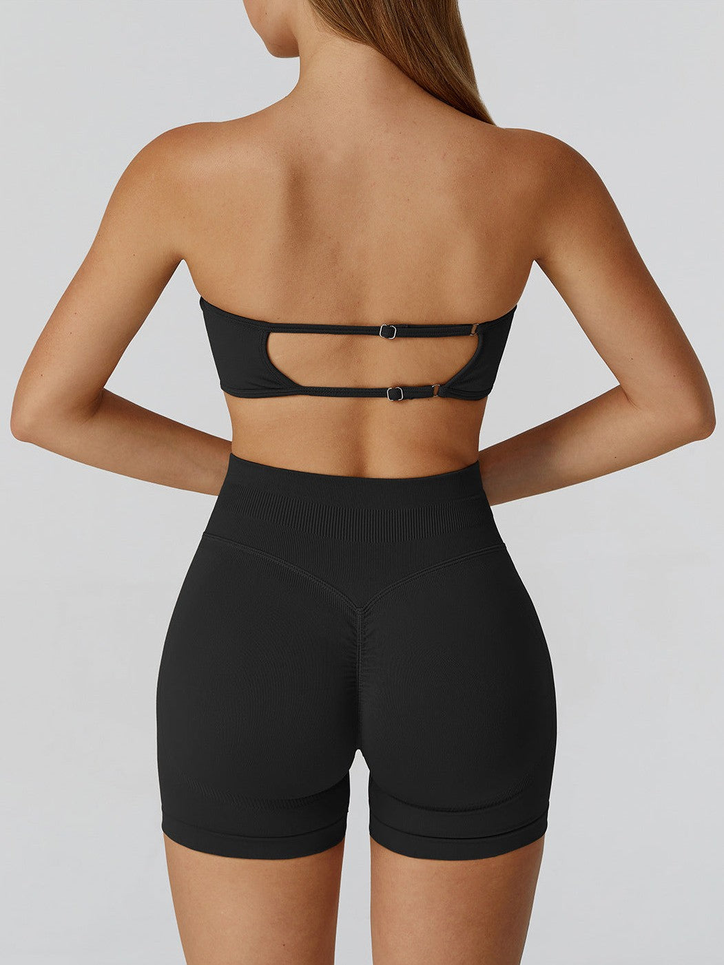 Nahtloser Sport-BH mit Cut-Outs