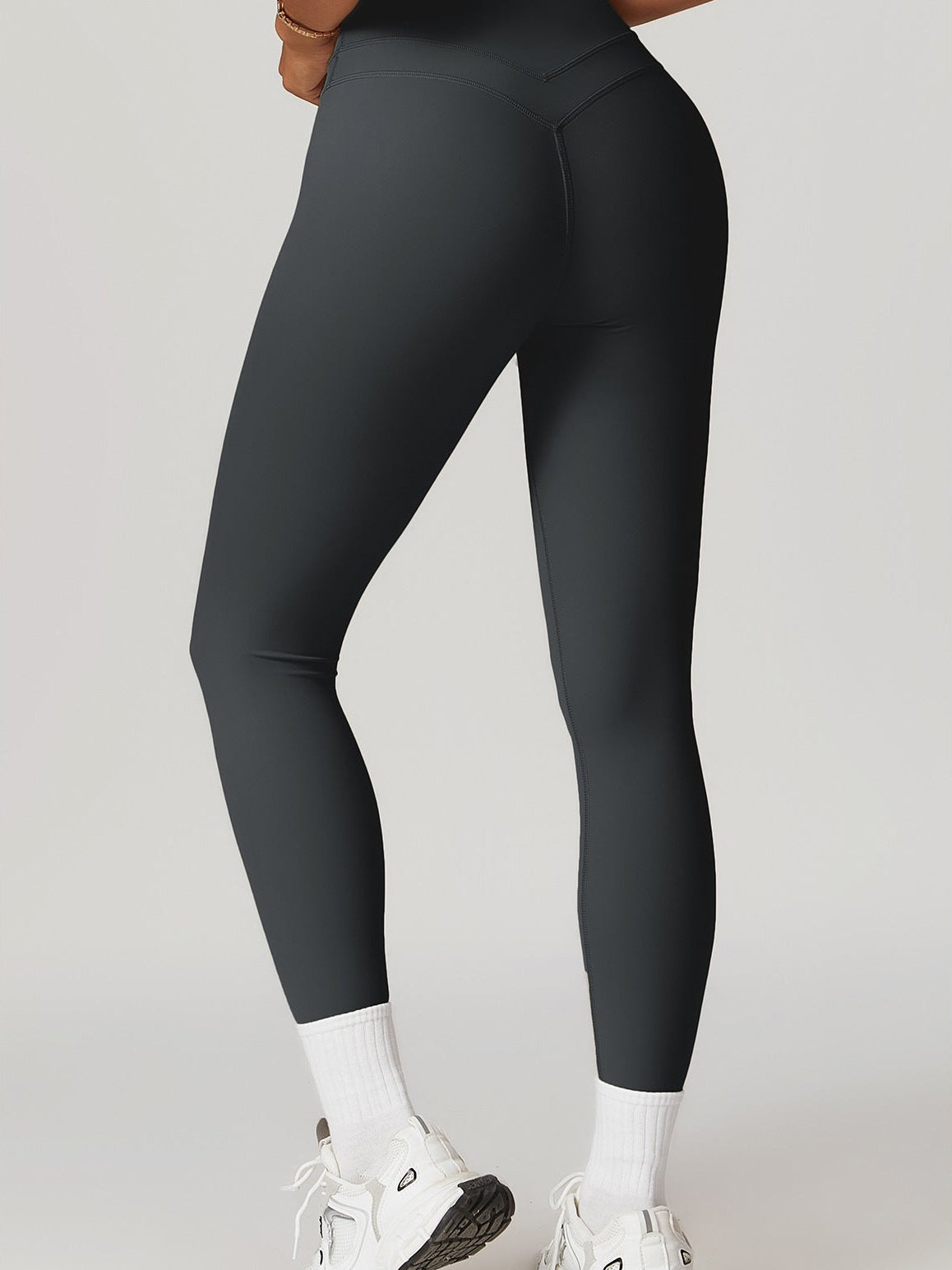 بنطال يوغا عالي الخصر