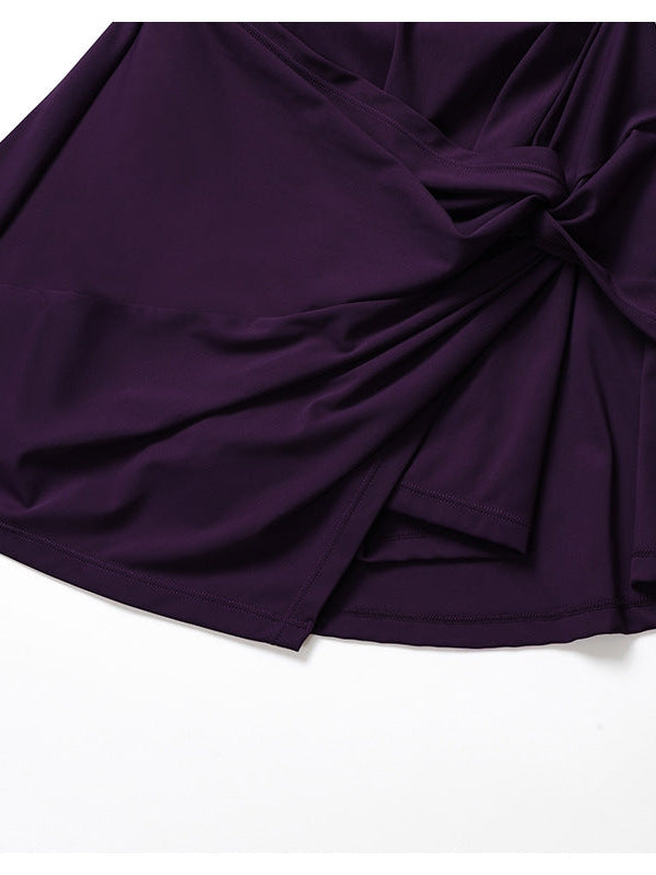 Asymmetric Cutout Sports Dress