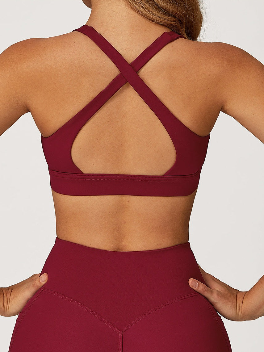 حمالة صدر رياضية كروس باك