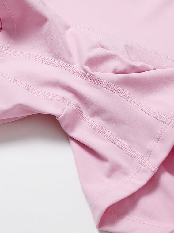 Yoga-Shorts mit hohem Bund