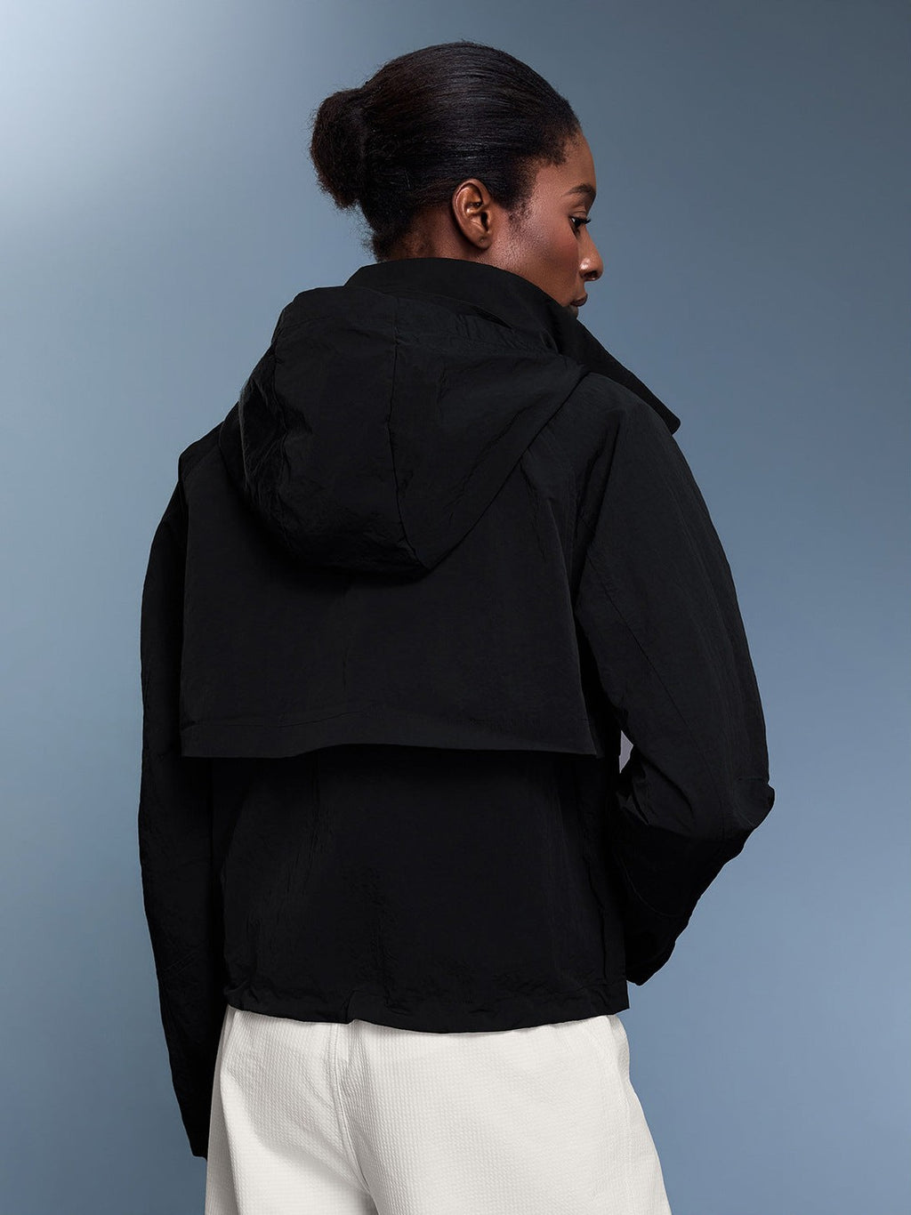 Hooded Windbreaker Jacket