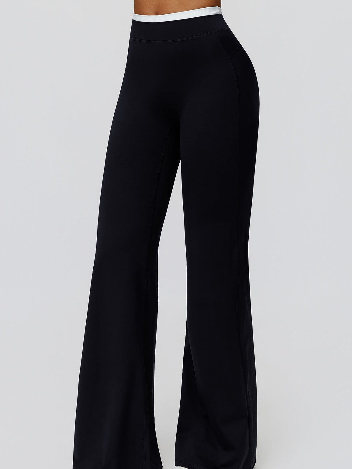 High-Waisted Wide-Leg Pants